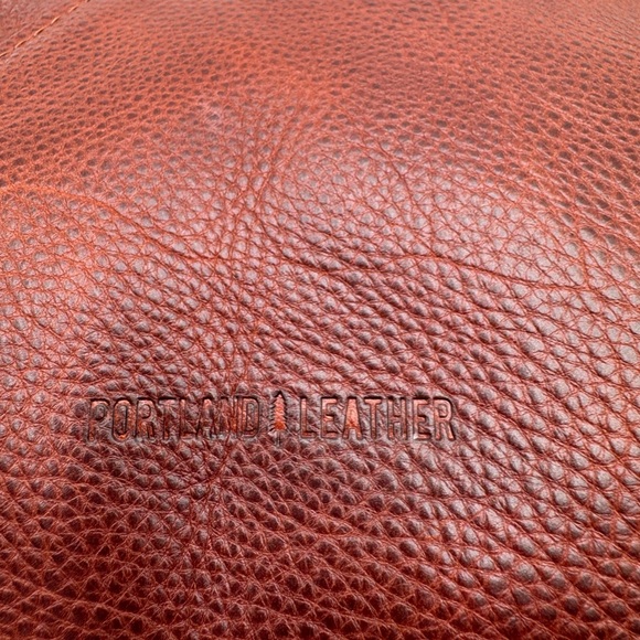 PORTLAND LEATHER GOODS NAOMI SHOULDER BAG-LARGE NUTMEG - Picture 7 of 9